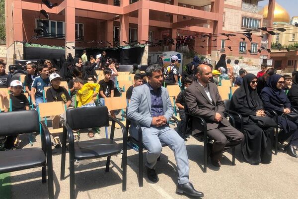 برگزاری مراسم عزاداری دهه آخر ماه صفر به همت هیئت دانش آموزی مدرسه رودکی