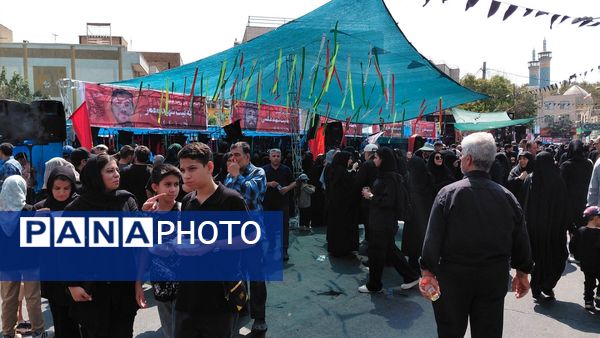 پیاده‌روی جاماندگان اربعین دراستان البرز 