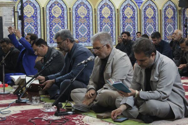سومین شب قدر شهرستان دارالصابرین بم