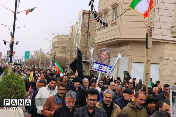 روز جهانی قدس در شهرستان جعفرآباد قم 