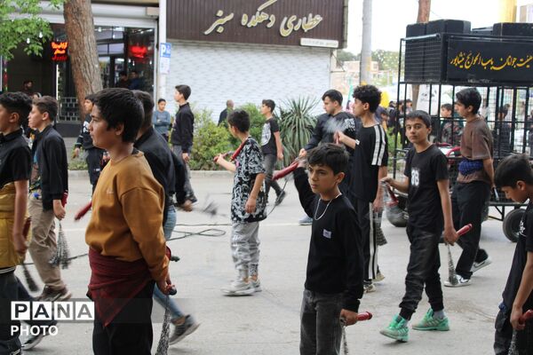 عزاداری باشکوه شهادت امام صادق (ع) در نیشابور