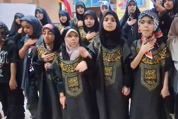 مراسم عزاداری دختران امام رضا (ع) ناحیه ۳ شیراز