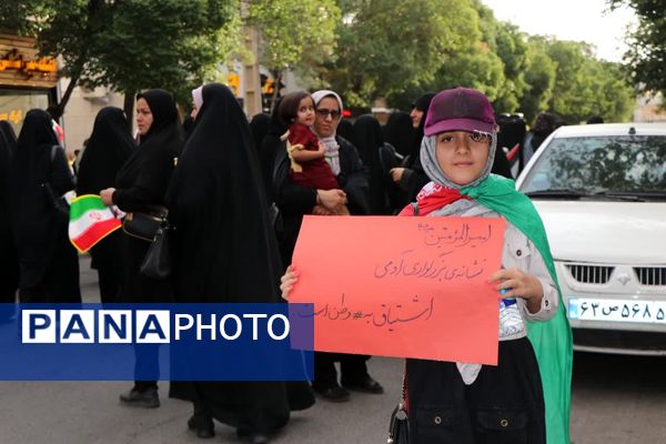 خروش مردم دلیجان علیه جنایات رژیم صهیونیستی