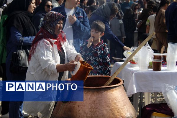 یازدهمین جشنواره سمنو درق در بجنورد 