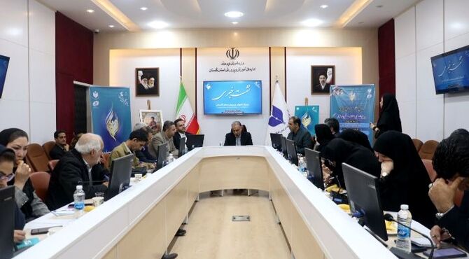 نشست خبری مدیر کل آموزش و پرورش استان گلستان با اصحاب رسانه