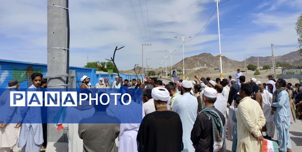 راهپیمایی روز قدس در قلعه‌گنج