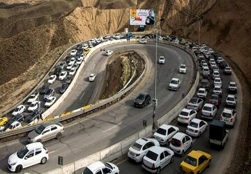دو طرفه شدن محور چالوس از ساعت ۱۰ صبح امروز