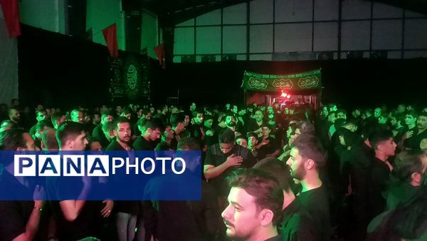 مراسم شب عاشورا در هیئت محبان ابوالفضل نیشابور 