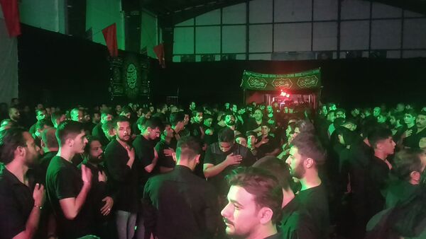 مراسم شب عاشورا در هیئت محبان ابوالفضل نیشابور 