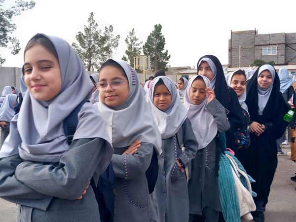 مراسم آغاز سال تحصیلی جدید در دبستان توحید 