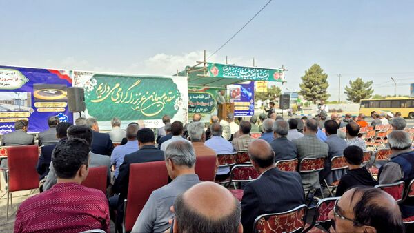 آیین رونمایی و افتتاح پروژه‌ها و ماشین‌آلات شهرداری تربت‌حیدریه