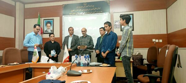 مراسم تقدیر از خبرنگاران شهرستان خلیل‌آباد