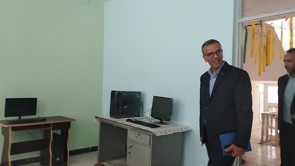 بازدید مسئولین استانی  از دبیرستان فرزانگان