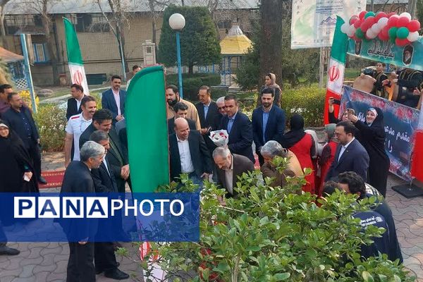 آیین بدرقه کاروان ورزشی دانش‌آموزی مسابقات جهانی صربستان به میزبانی آموزش‌و‌پرورش ناحیه دو شهرری 