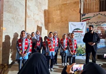 گردهمایی سفیران سلامت در تجمع میدان دانشجو 