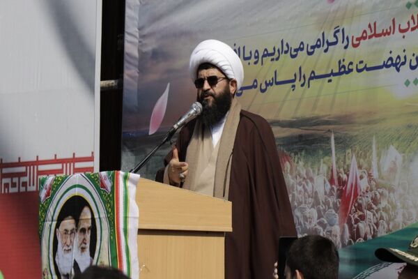 راهپیمایی ۲۲ بهمن در شهرستان پاکدشت 