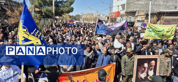 راهپیمایی روز قدس در شهرستان رشتخوار