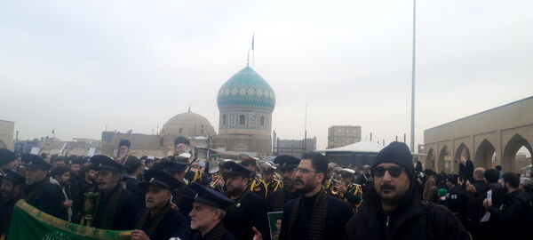 تشییع پیکر دو شهید مدافع وطن در قم 