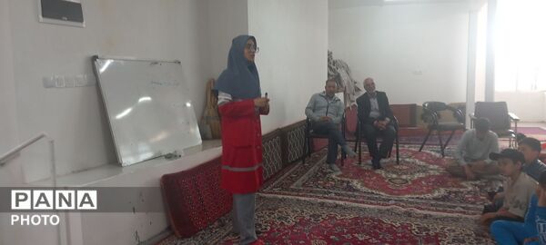 دوره‌ ی آموزشی کمک‌های اولیه و امداد و نجات در روستای سربالا