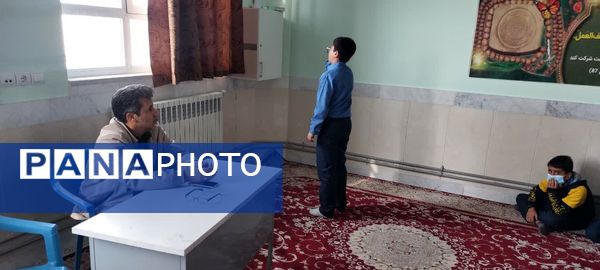 آماده‌سازی دانش‌آموزان دبیرستان مرحوم اسماعیلی برای مسابقات اذان