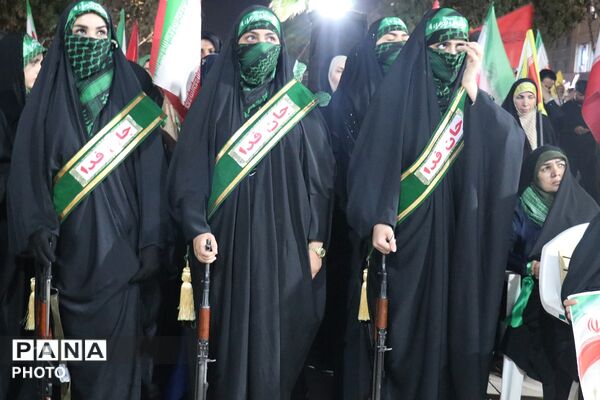 رزمایش اقتدار با حضور گردان‌های جانفدا در نسیم‌شهر