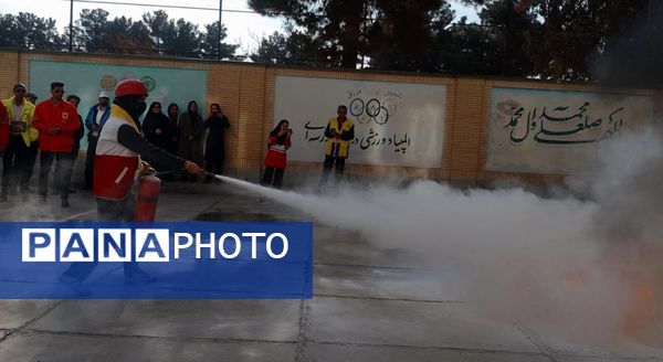  مانور زلزله در شهرستان تربت جام