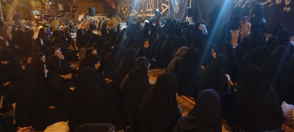 روضه خیابانی در شهرستان کاشمر