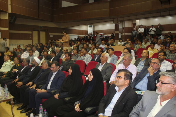مراسم تودیع و معارفه فرماندار شهرستان فراشبند