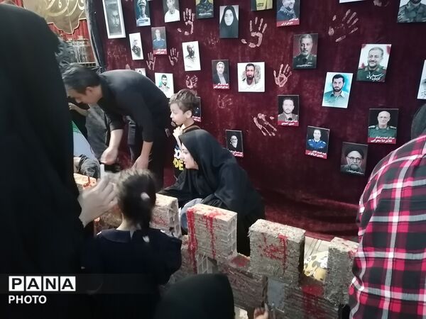 عزاداری عاشورای حسینی در بلوار هاشمیه مشهد