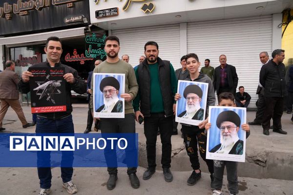 حضور پرشور مردم همیشه در صحنه محمدشهر در راهپیمایی روز قدس 