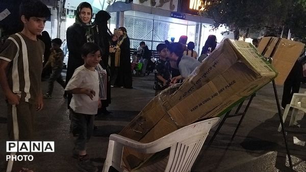 گذری بر موکب جبهه فرهنگیان نیشابور در هشتاد و هشتمین شب از اجتماعات مردمی 