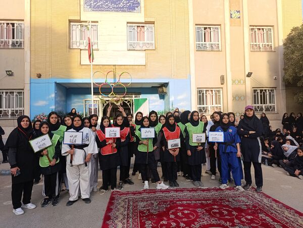 المپیاد ورزشی درون مدرسه ای در دبیرستان سروقد