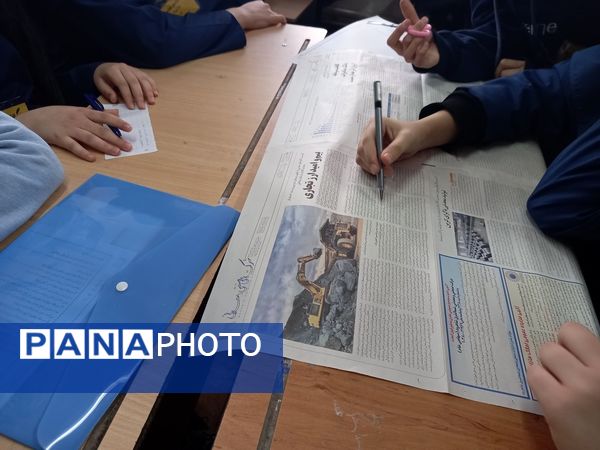 برگزاری کار آزمون هزاردستان (انشانویسی)