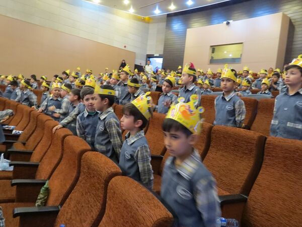 برگزاری جشن الفبا در مدرسه پاسداران بجنورد