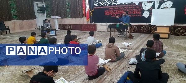 جلسه قرآنی و آموزش تخصصی قرائت قرآن کریم شهدای فدافن