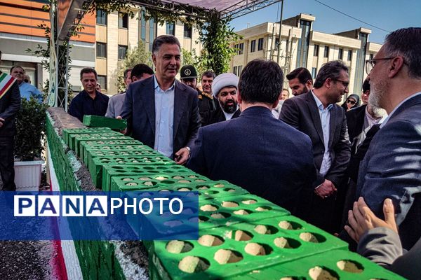 آئین خشت گذاری کاشانه‌های علم و خرد در باقرشهر