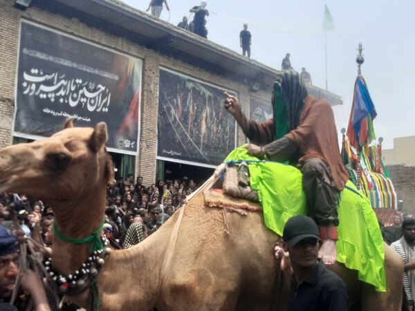 مراسم عزاداری روز عاشورا در میناب