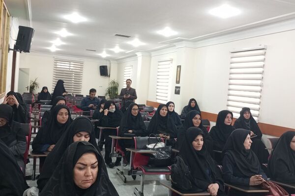 مراسم عزاداری شهادت شهدای خدمت در آموزش و پرورش رودهن 
