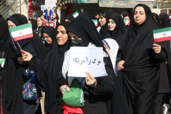 فریاد استکبارستیزی در قیامدشت طنین‌انداز شد