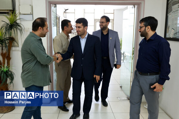 بازدید معاون تربیت‌بدنی و سلامت وزارت آموزش و پرورش از خبرگزاری پانا