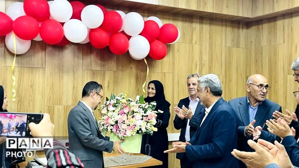 مراسم افتتاحیه سالن it مدرسه فرزانگان دوره دوم ناحیه دو یزد