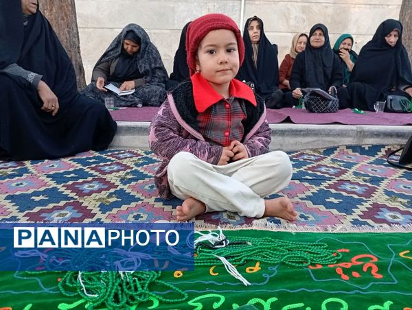 برگزاری ختم صلوات در پارک بانوان قائم شهرستان کاشمر