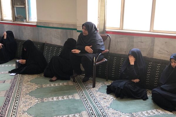 حضور فرهنگیان ناحیه 2 شهرری در مراسم عزاداری سالار شهیدان 