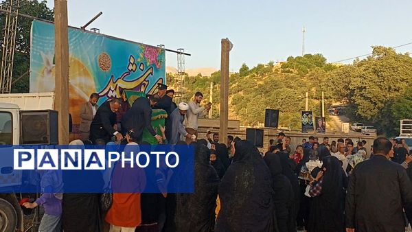 استقبال پر‌شور مردم دهستان کریک از کاروان خدام رضوی