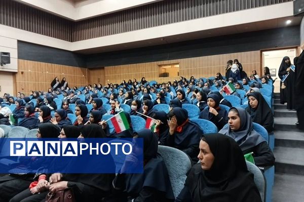 برگزاری همایش‌دختران‌ایران‌‌ در سالن اداره ارشاد شهرستان قدس