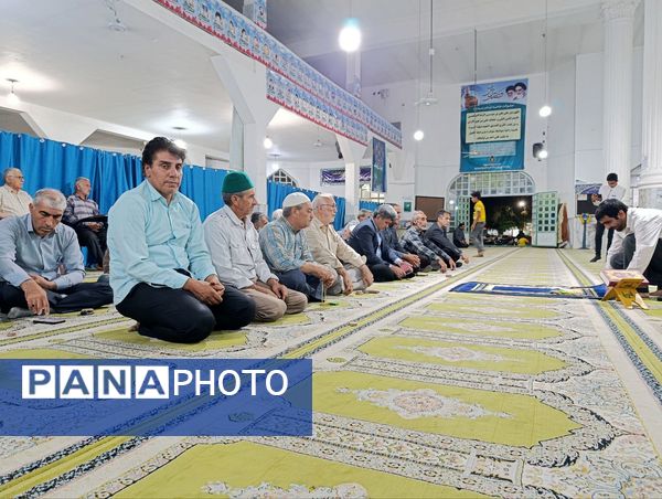 مراسم بزرگداشت شهدای دولت در مسجد جامع آشخانه