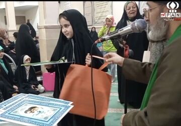 اختتامیه اعتکاف دانش‌آموزی 