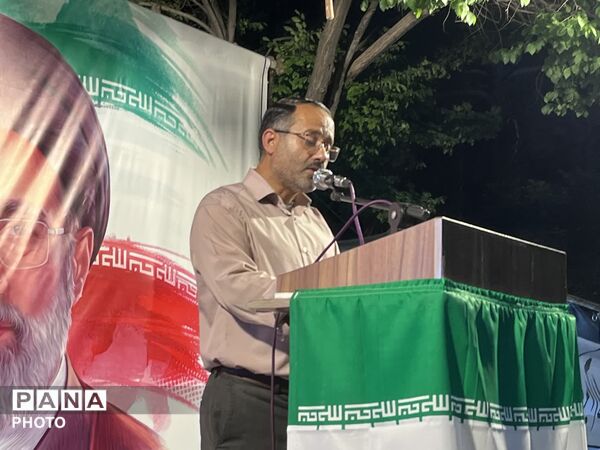 نودویکمین اجتماع بزرگ مردم شهرستان ابرکوه