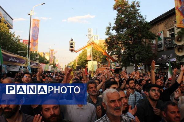 حضور پرشور اقشار مردم در جشن عید غدیر زنجان