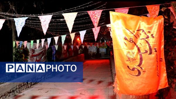 جشن باشکوه نیمه‌شعبان در امامزاده عبدالله (ع) روستای زیارت